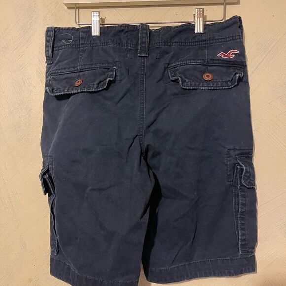 Blue Hollister Cargo Shorts sz 30 - Picture 5 of 6